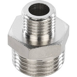 STOUT Ниппель НН переходной никелированный 1 1/4"X3/4"  SFT-0004-011434