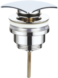 Донный клапан универсальный для раковины 11/4" Ganzer F10
